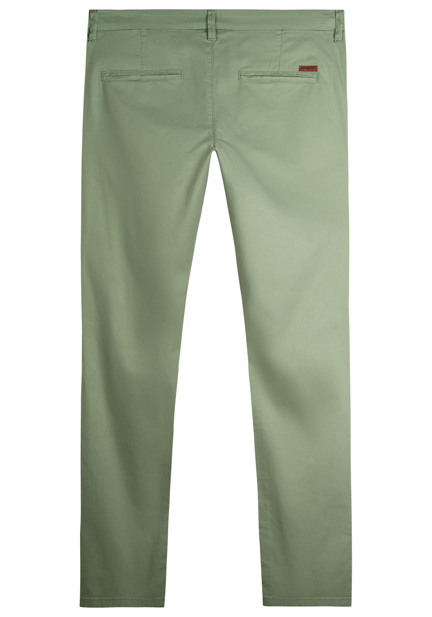 Cal&ccedil;a Skinny Turboh&eacute;lice Em Sarja Com Elastano, VERDE CORAL, large.