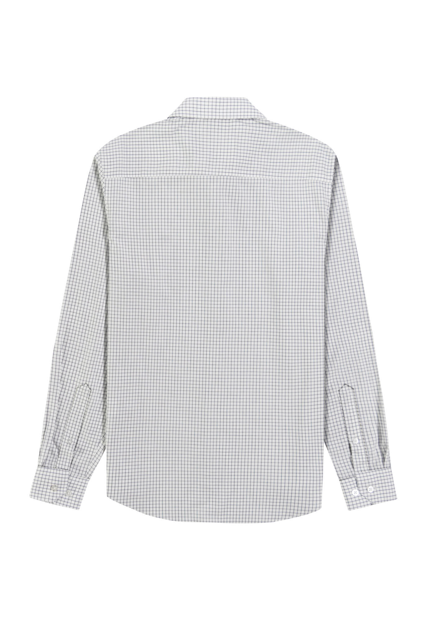 Camisa Masculina Slim Fit em Fio Eg&iacute;pcio, BRANCO, large.