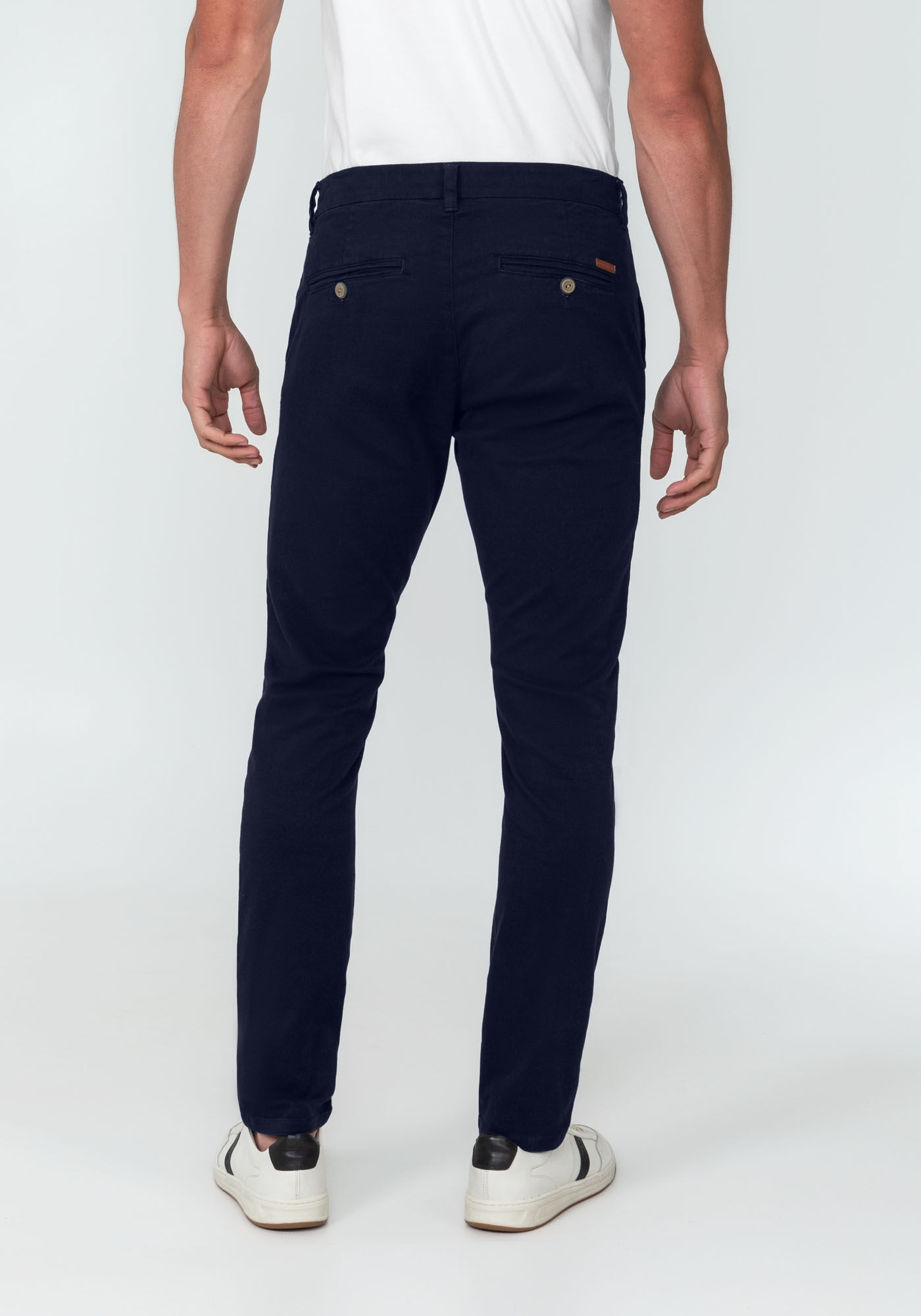 Cal&ccedil;a Sarja Masculina Skinny N&atilde;o Laceia, MARINHO ACTION, large.