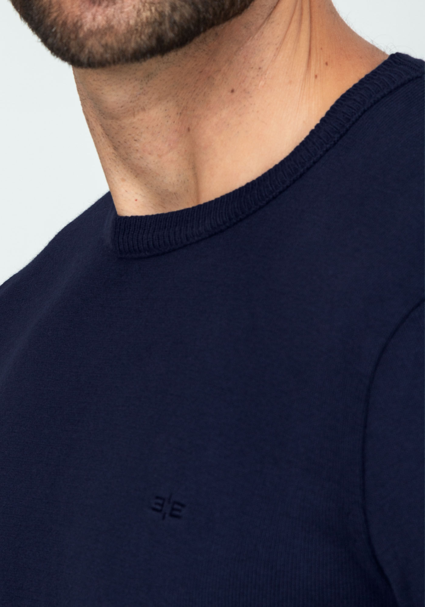 Blus&atilde;o Masculino em Tric&ocirc;, MARINHO ACTION, large.