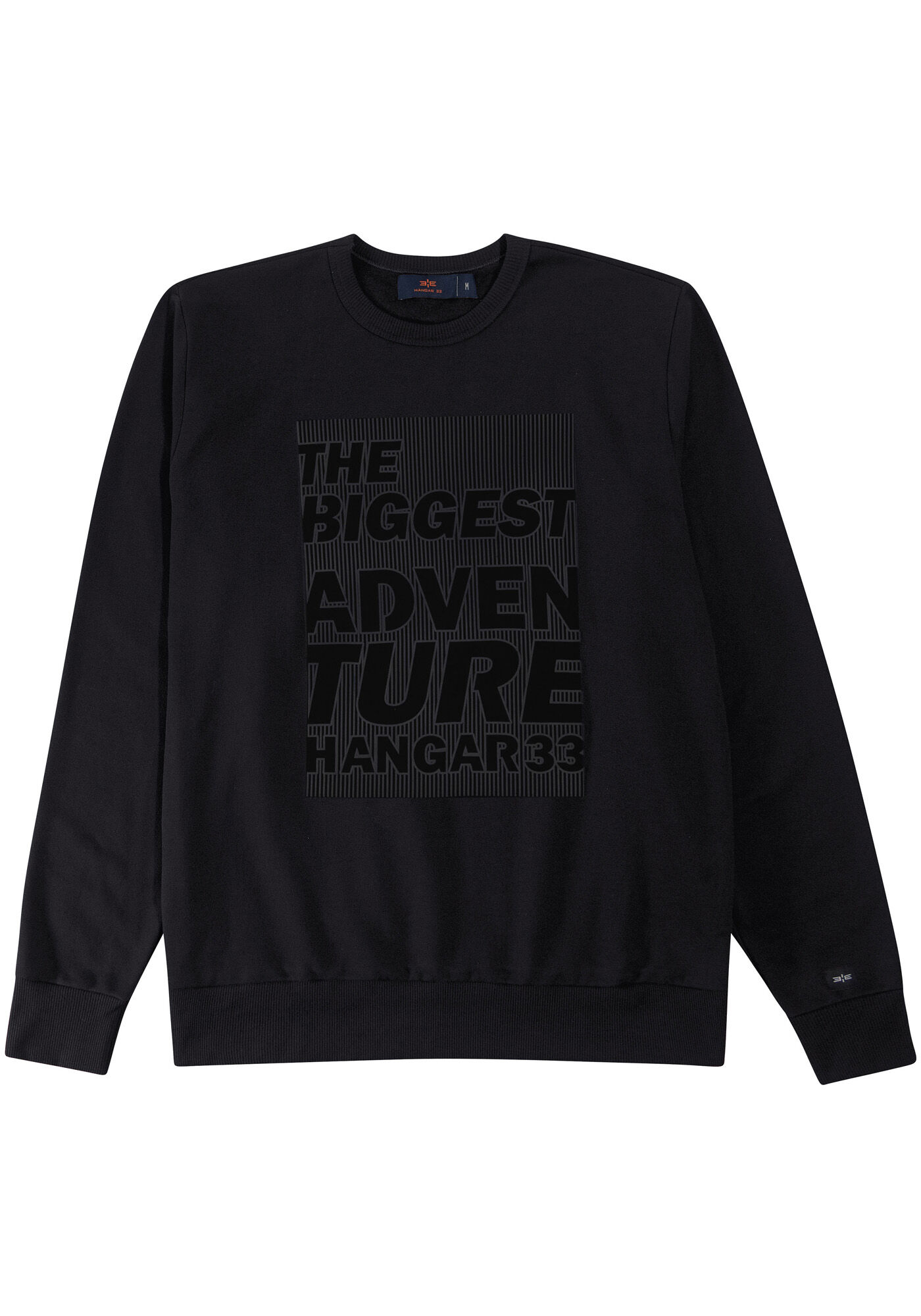 Blus o Estampado em Moletom Hangar 33