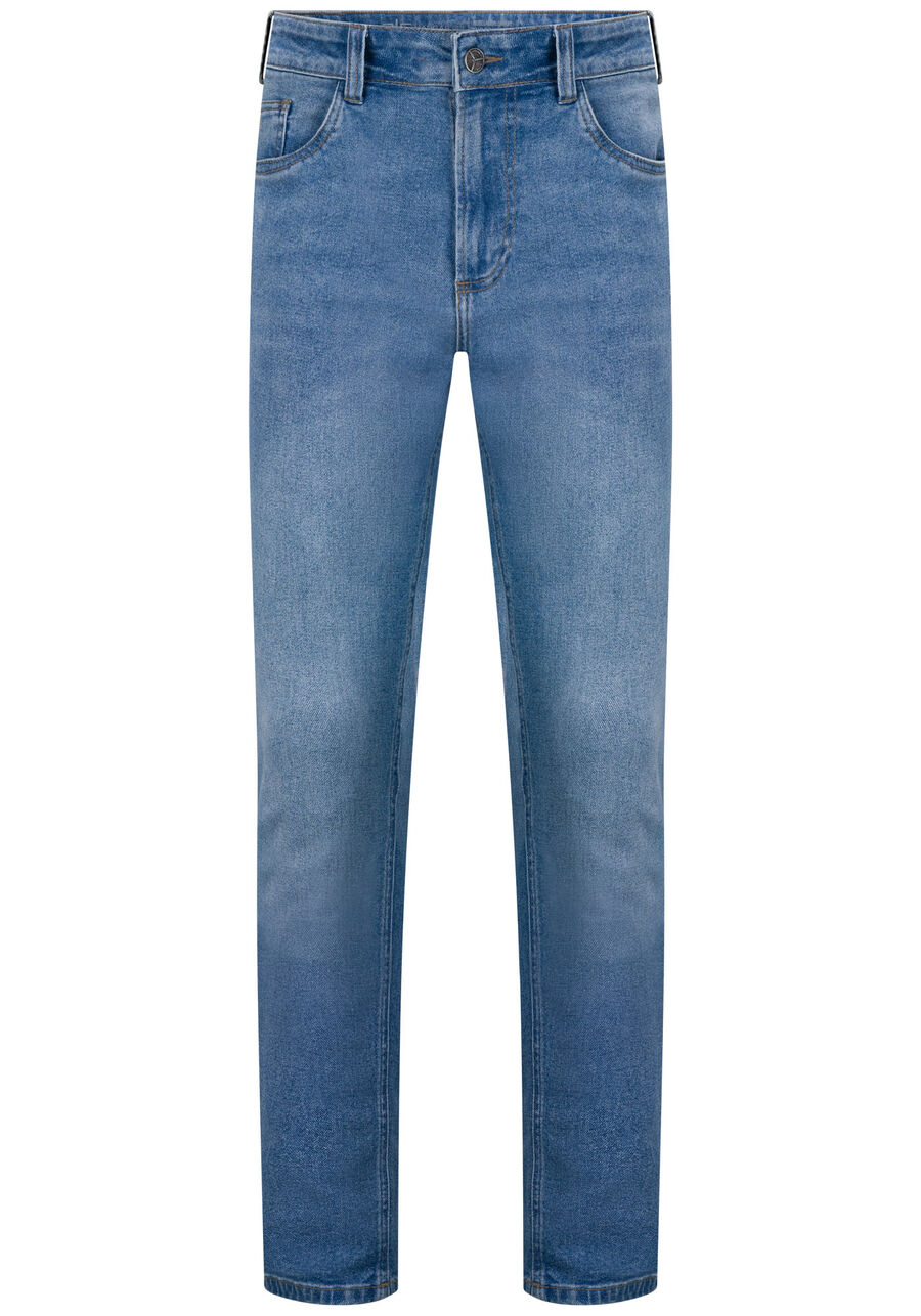 Calça jeans masculina skinny com elastano, JEANS. Calça jeans masculina skinny com elastano, JEANS, large.