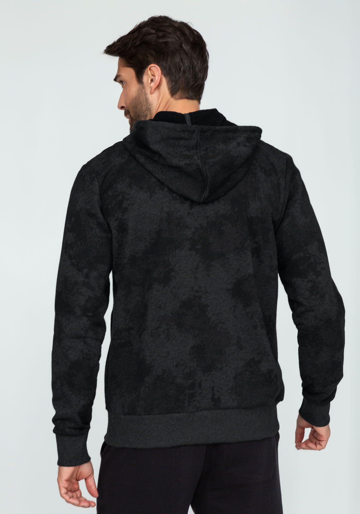 Moletom discount camuflado preto