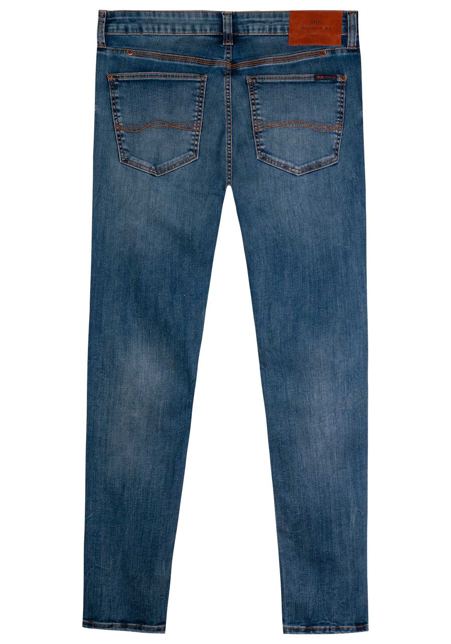 Calça Jeans Masculina Skinny com Elastano, JEANS. Calça Jeans Masculina Skinny com Elastano, JEANS, large.