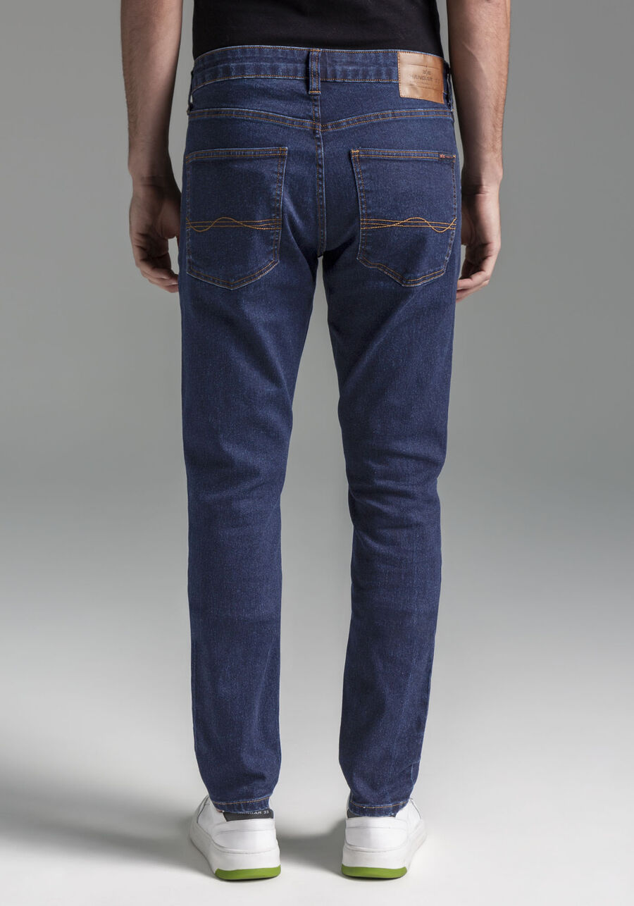 Calça Jeans Skinny Masculina com Elastano, JEANS, large.