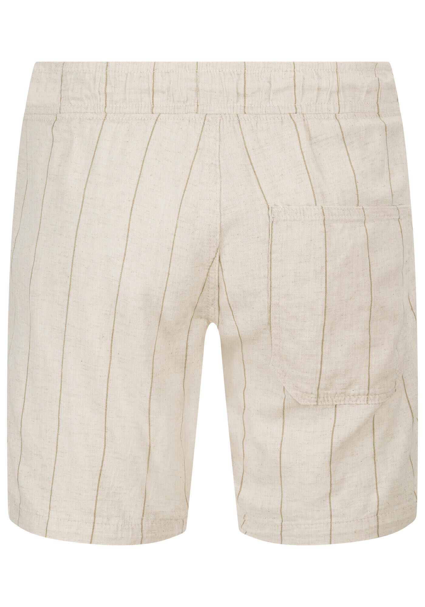 Shorts Jogging Com Bolsos, NATURAL, large.