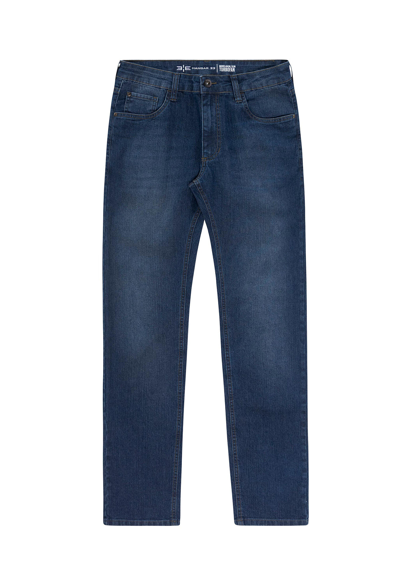 Cal&ccedil;a Masculina Slim Turbofan, JEANS ESCURO, large.
