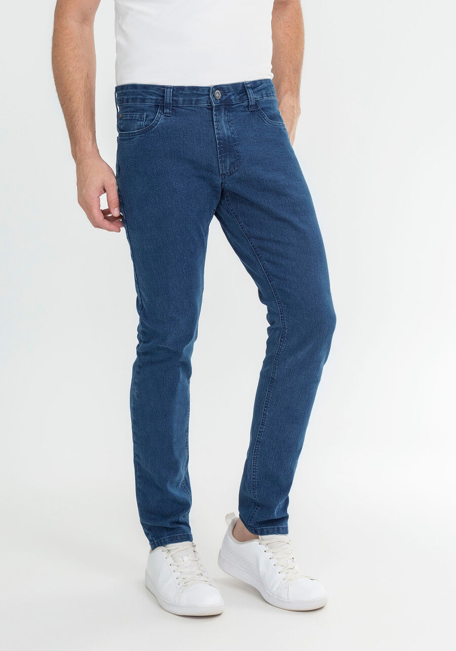 Calça Jeans Skinny Turbohélice, JEANS, large.
