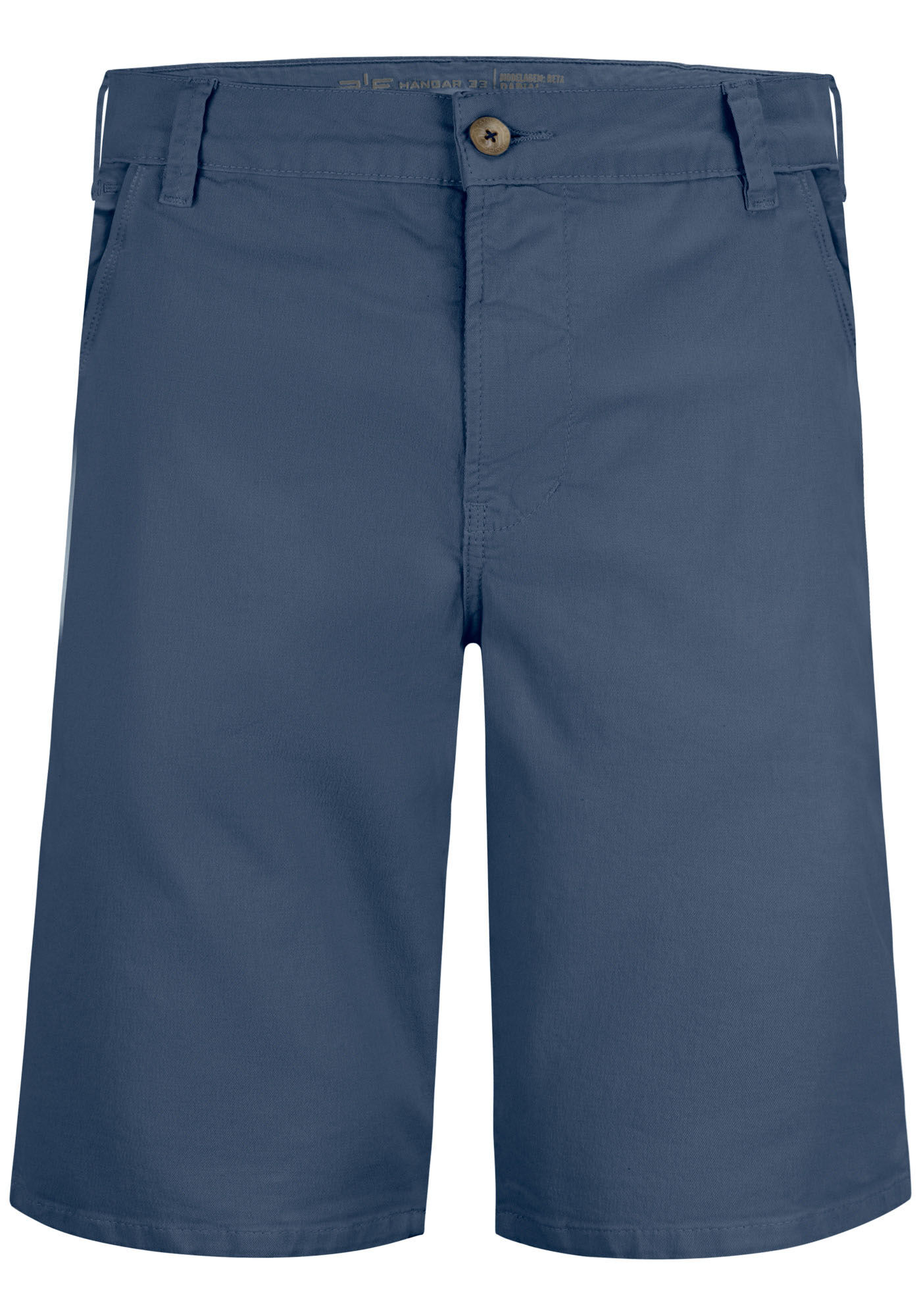 Bermuda Reta Radial Em Sarja Com Elastano, AZUL SEED, large.