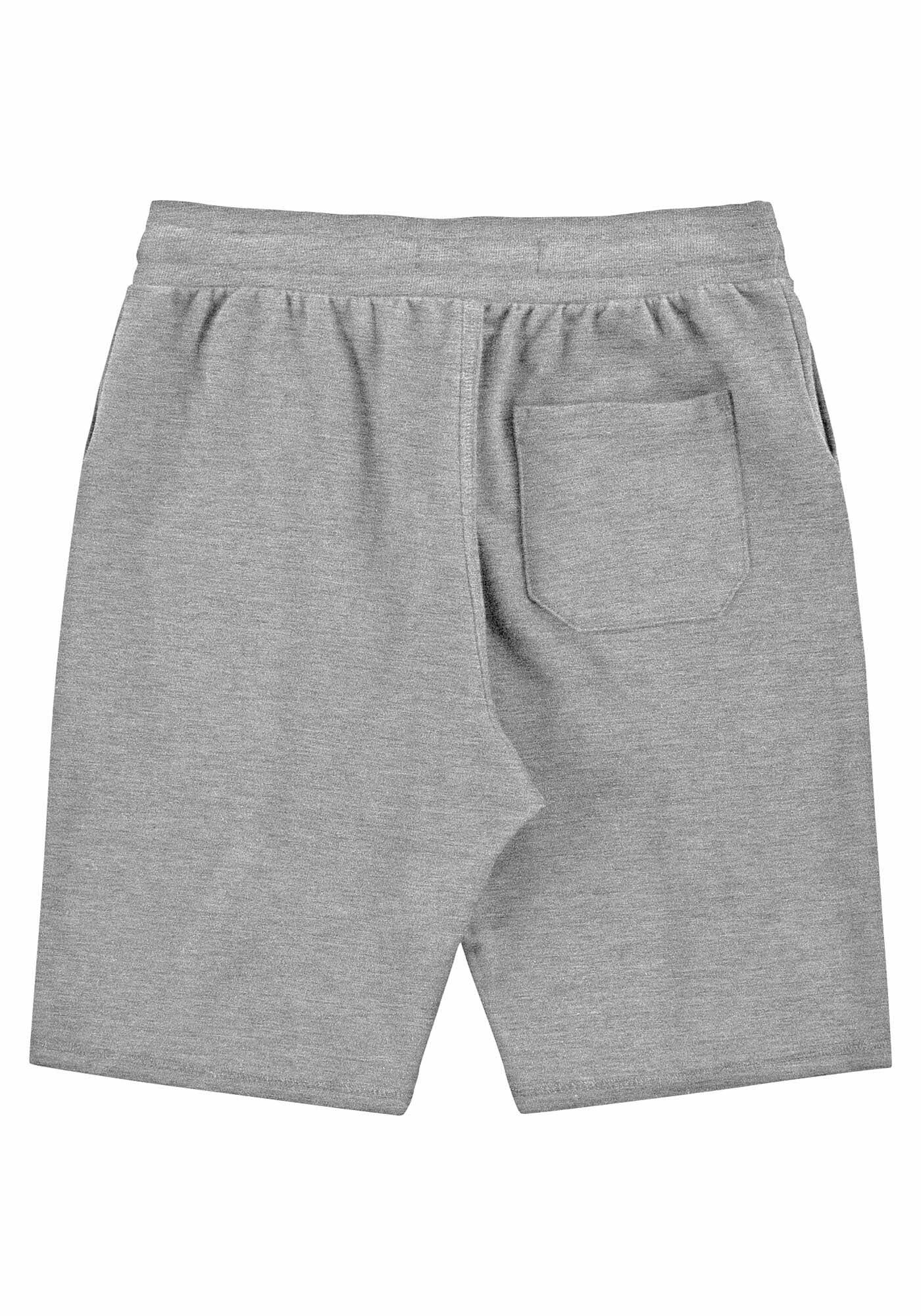 Bermuda Masculina em Moletom com Cadar&ccedil;o, MESCLA MEDIO, large.