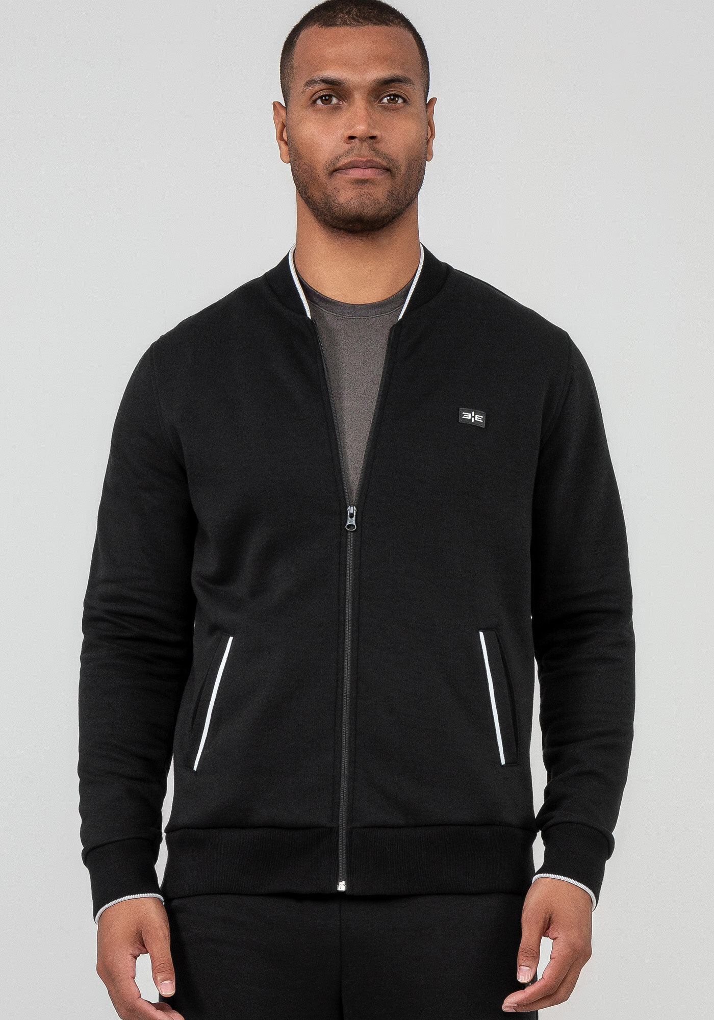 Jaqueta masculina sale bomber preta