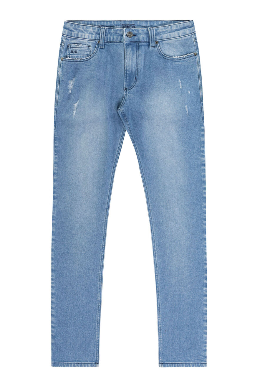 Calça Jeans Masculina Skinny Clara com Elastano, JEANS. Calça Jeans Masculina Skinny Clara com Elastano, JEANS, large.