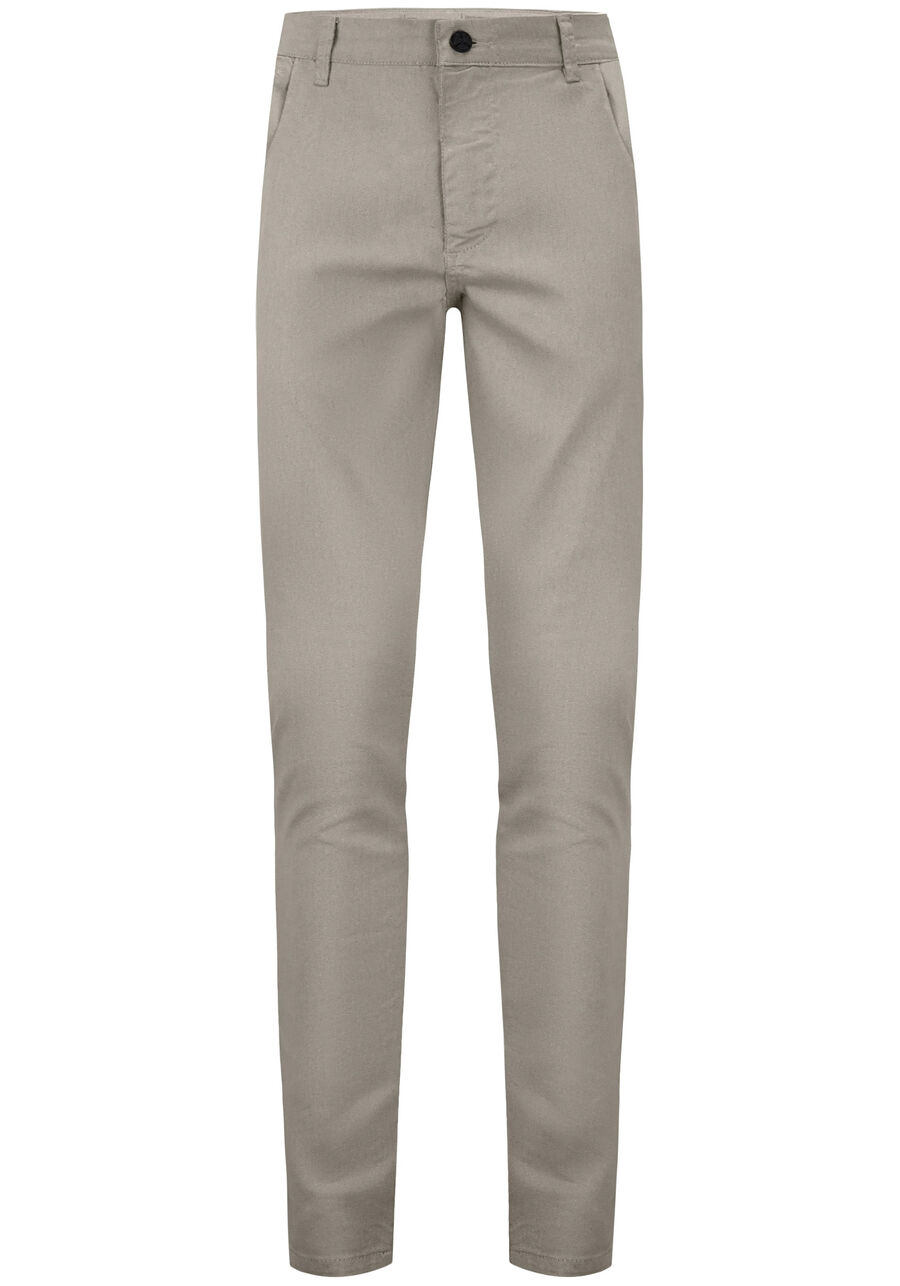 Calça Sarja Masculina Skinny Chino Não Desbota, BEGE CANYON. Calça Sarja Masculina Skinny Chino Não Desbota, BEGE CANYON, large.