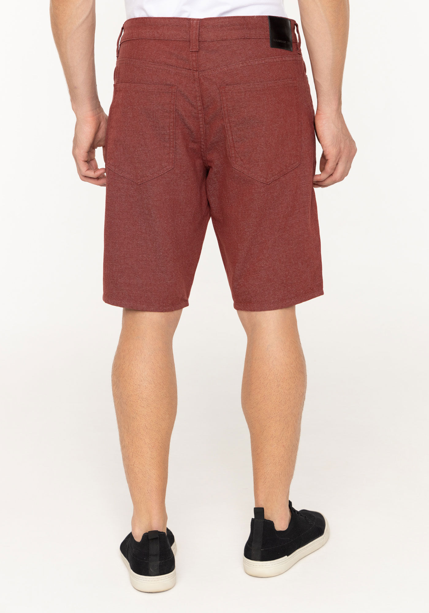 Bermuda Reta Masculina Radial Com Bolsos E Elastano, BRONZE FURY, large.