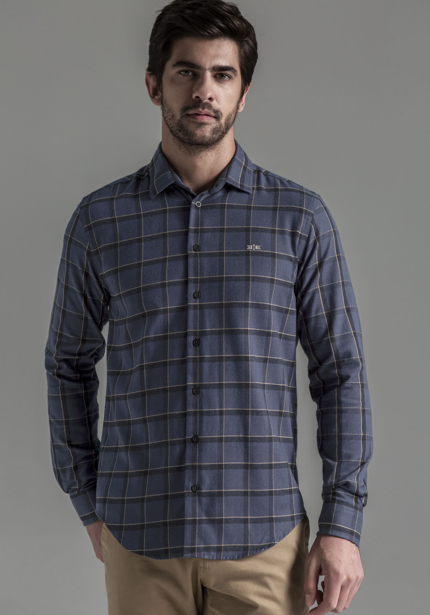 Camisa Masculina em Flanela Tal Pai Tal Filho, MARINHO ACTION, large.