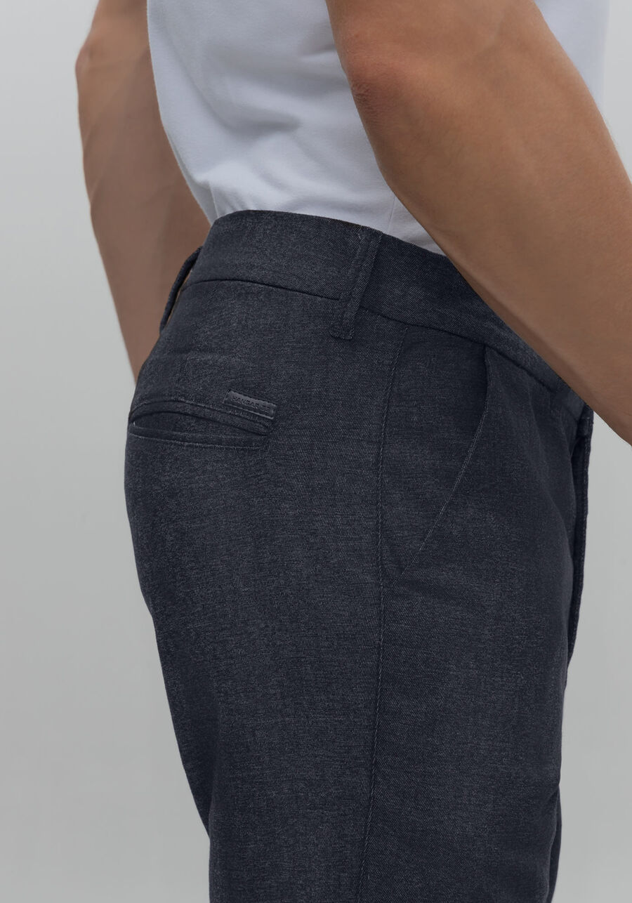 Calça Sarja Masculina Skinny Chino, MARINHO IMPERIO. Calça Sarja Masculina Skinny Chino, MARINHO IMPERIO, large.