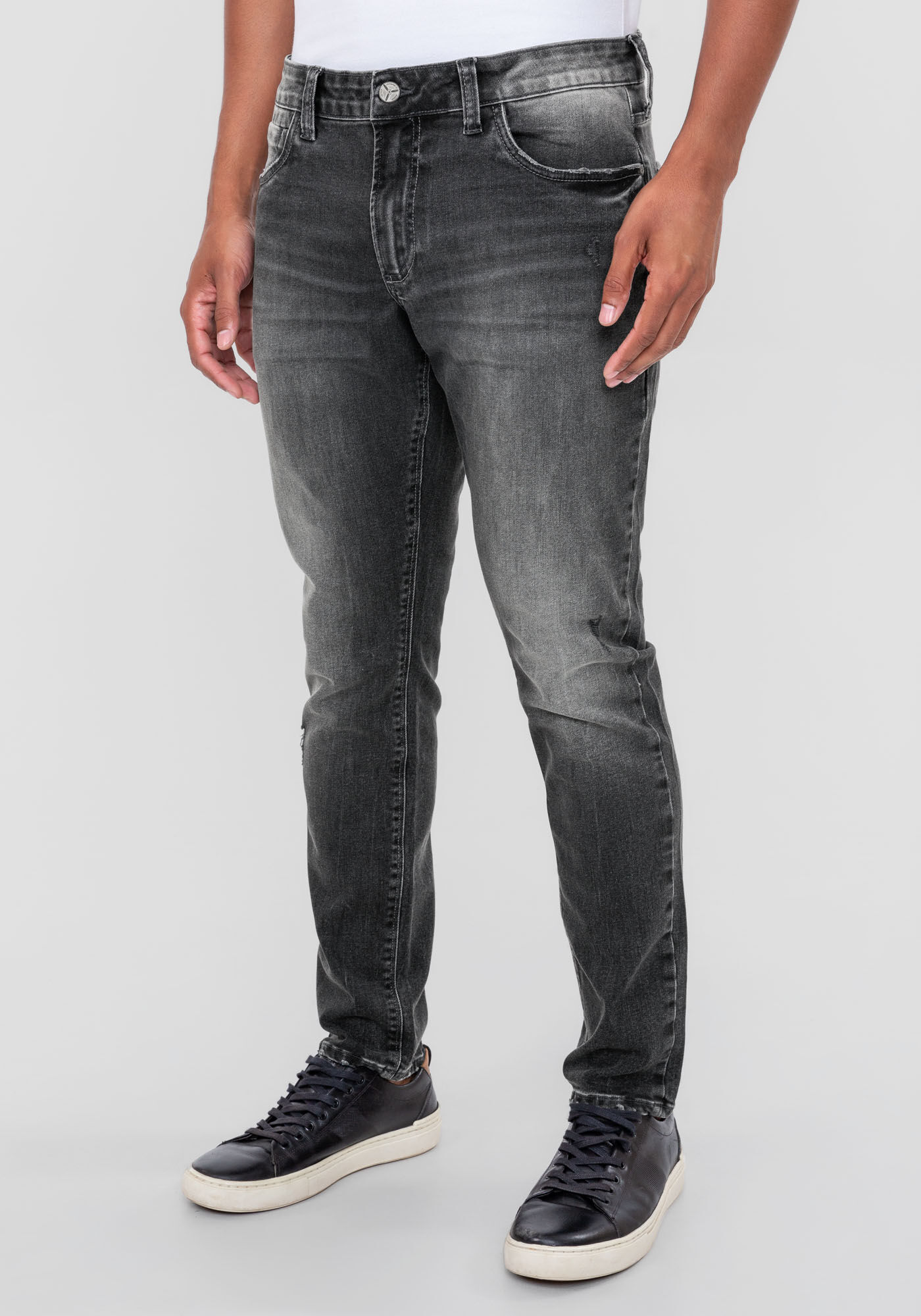 Jeans skinny cheap preto