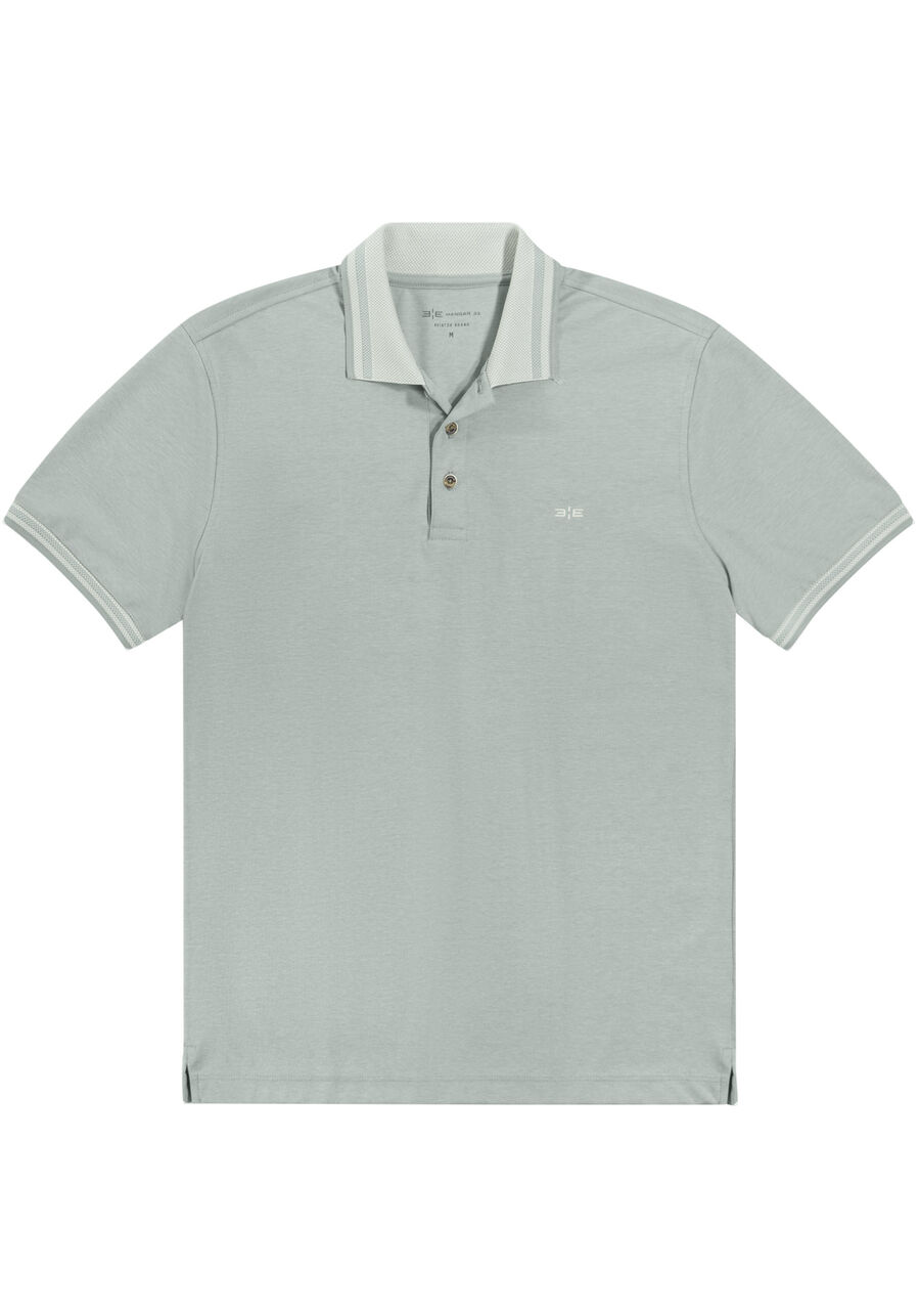 Camisa Polo Masculina em Malha Piquet Gold, VERDE TEOS. Camisa Polo Masculina em Malha Piquet Gold, VERDE TEOS, large.