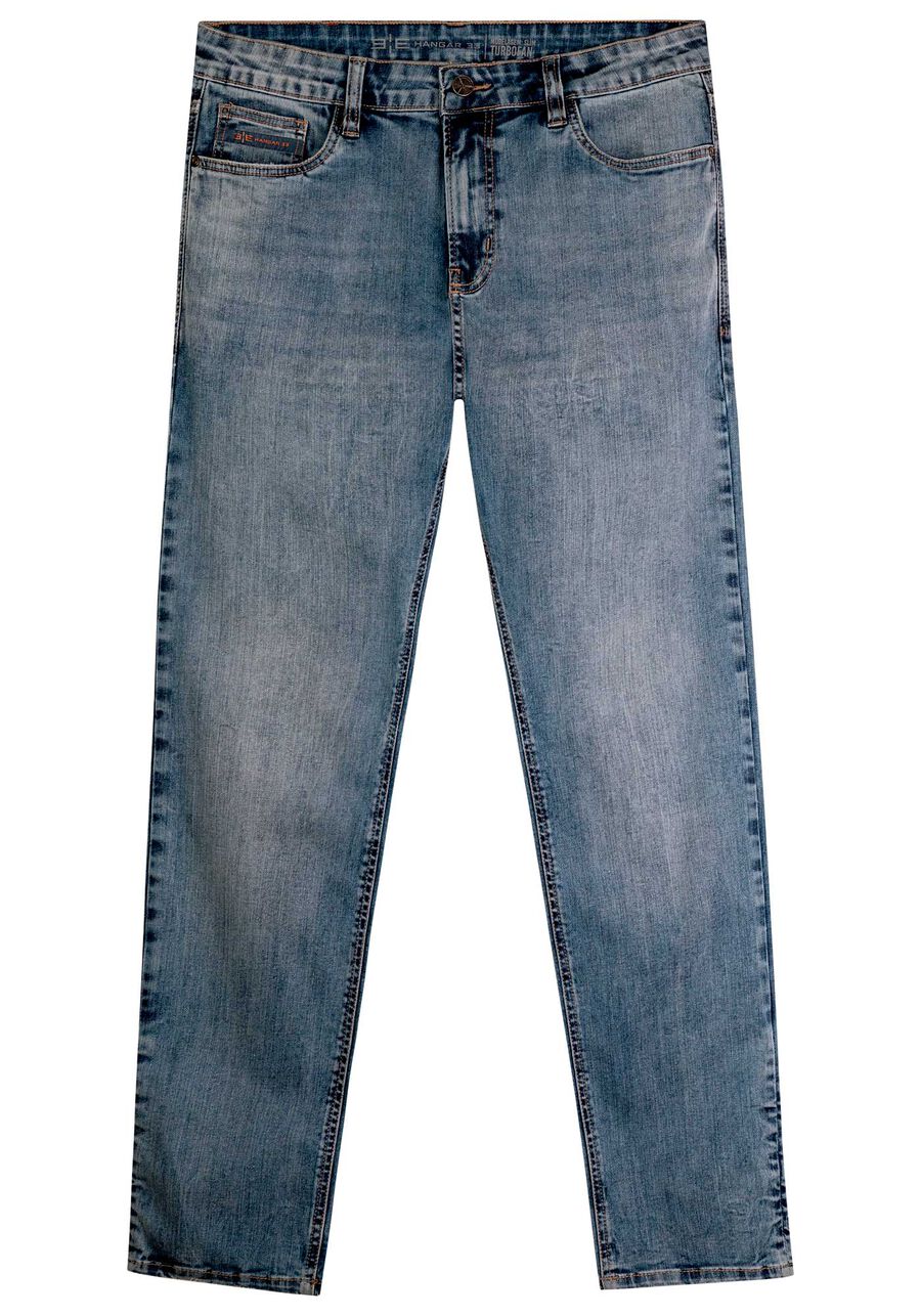Calça Jeans Masculina Slim Marmorizada, JEANS. Calça Jeans Masculina Slim Marmorizada, JEANS, large.