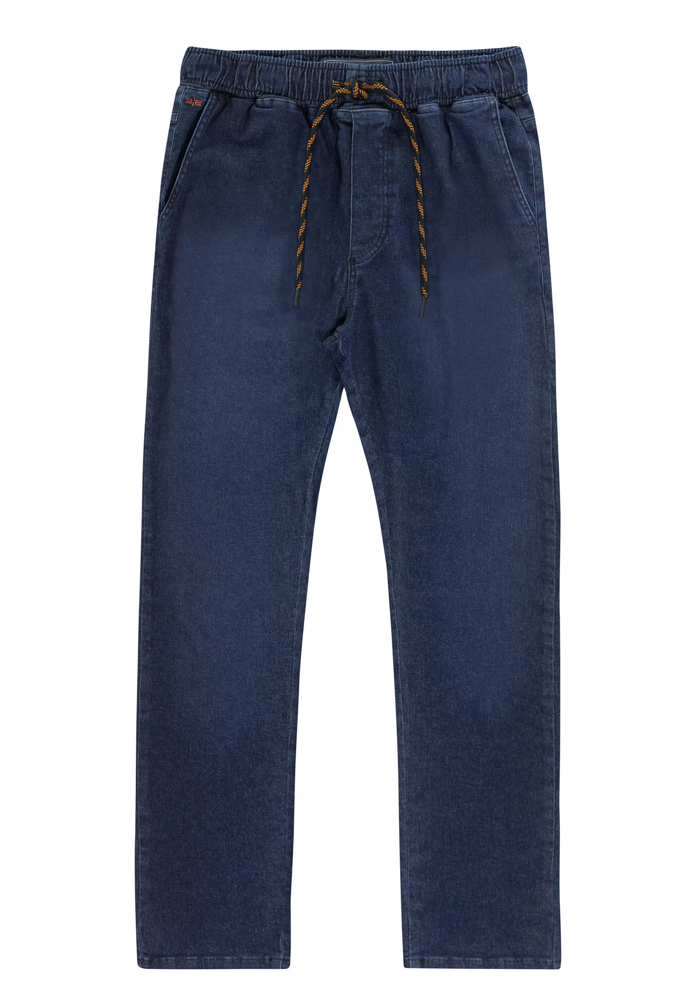 Calça jeans com clearance cadarço masculina