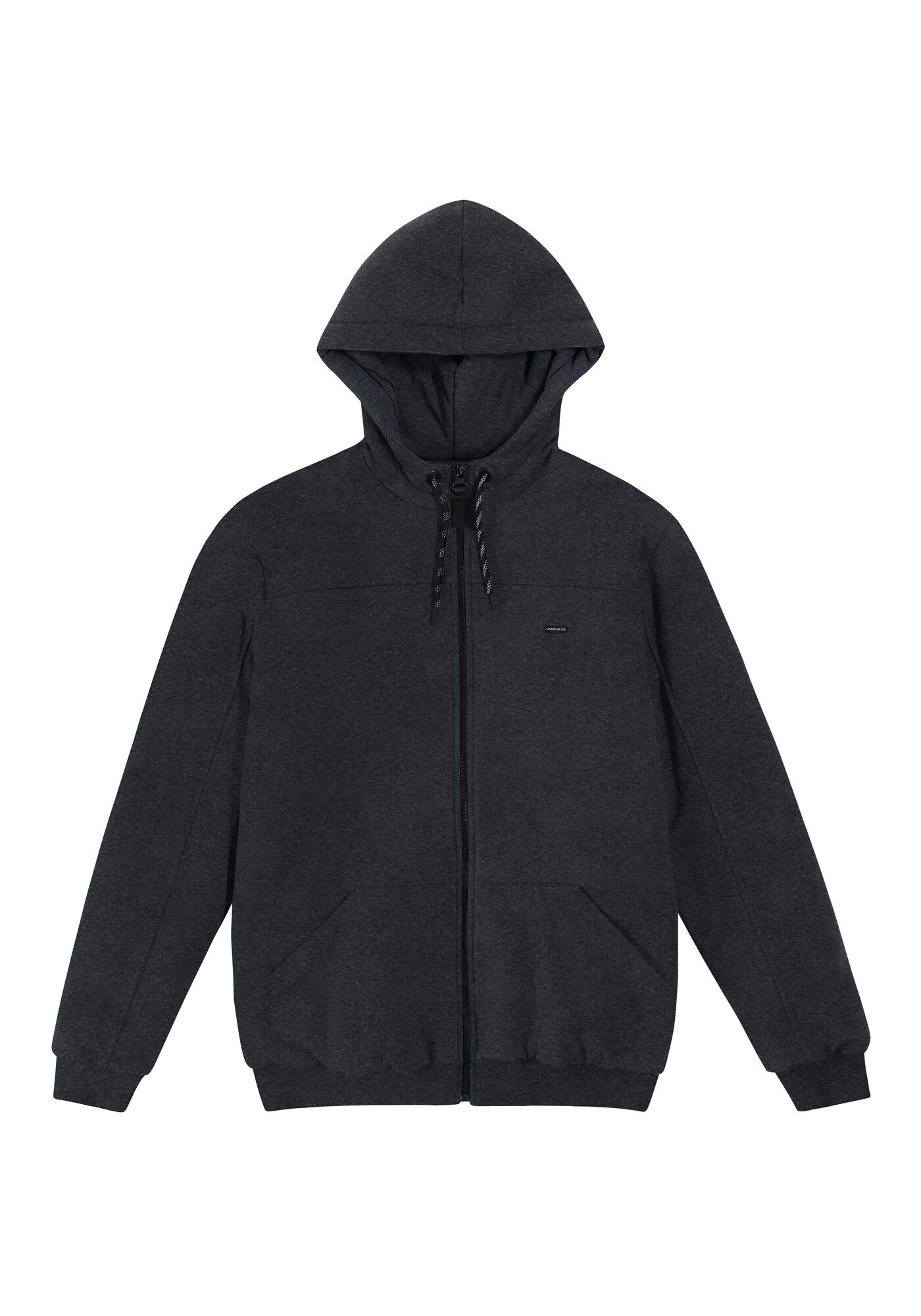 Jaqueta em Moletom com Forro T&eacute;rmico Tal Pai Tal Filho, GRAFITE, large.