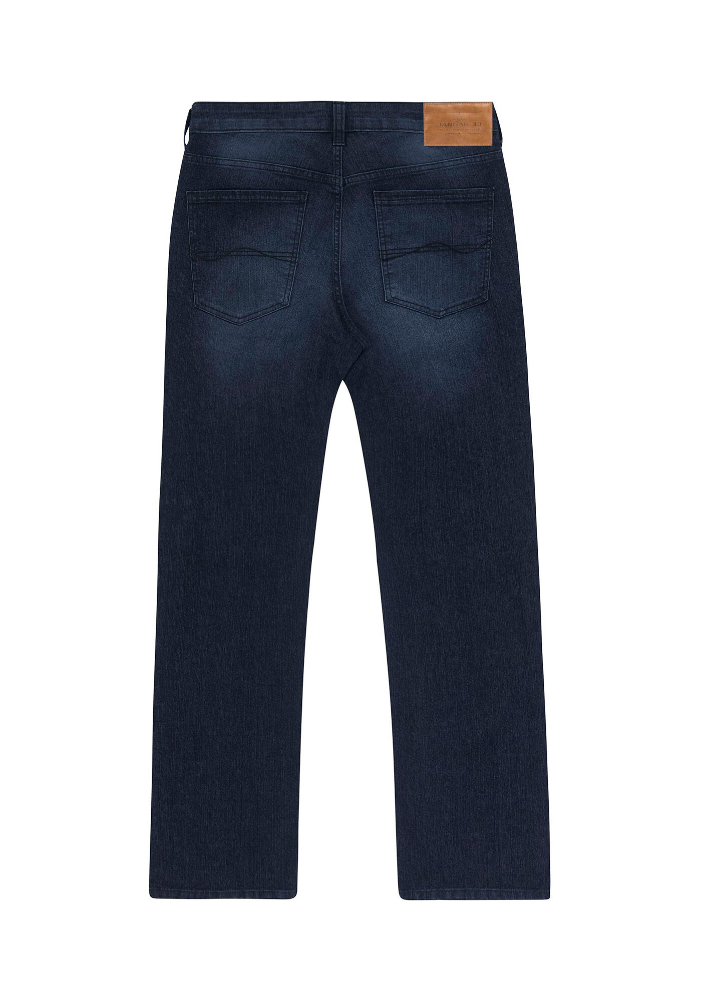 Cal&ccedil;a Masculina Reta Radial, JEANS ESCURO, large.