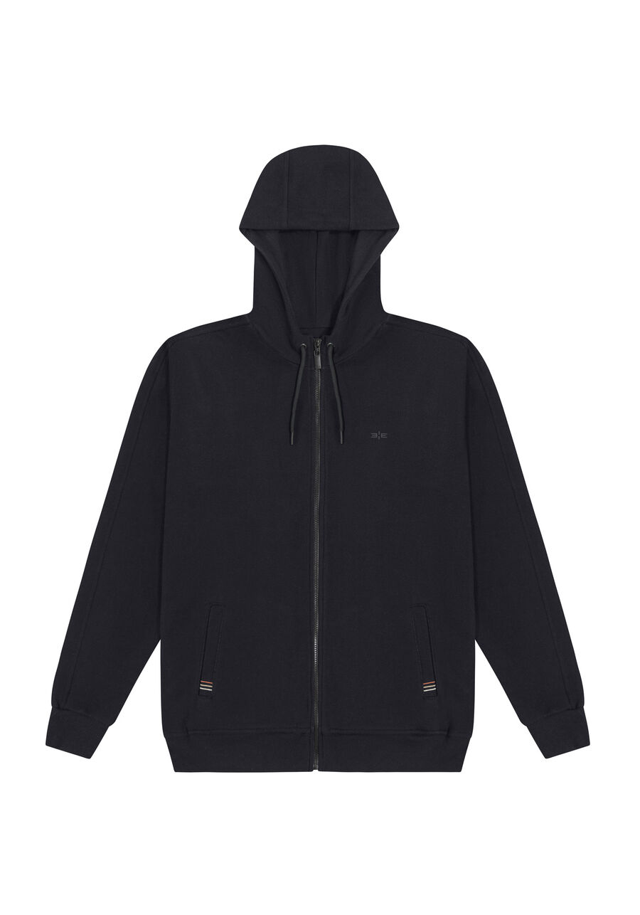 Jaqueta Masculina Tal Pai Tal Filho em Moletom, PRETO REATIVO. Jaqueta Masculina Tal Pai Tal Filho em Moletom, PRETO REATIVO, large.