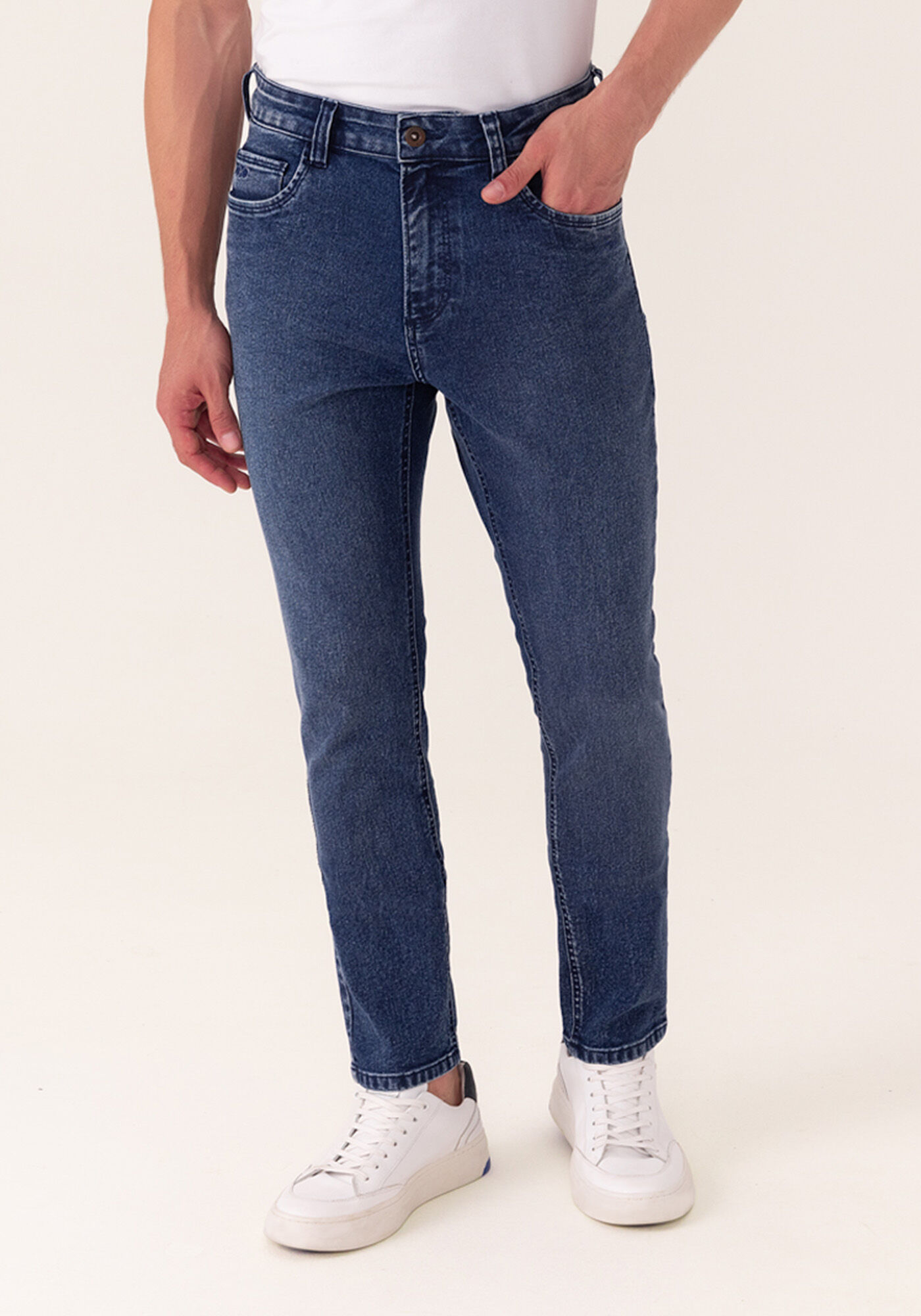 Cal&ccedil;a Jeans Skinny Turboh&eacute;lice Com Elastano, JEANS, large.