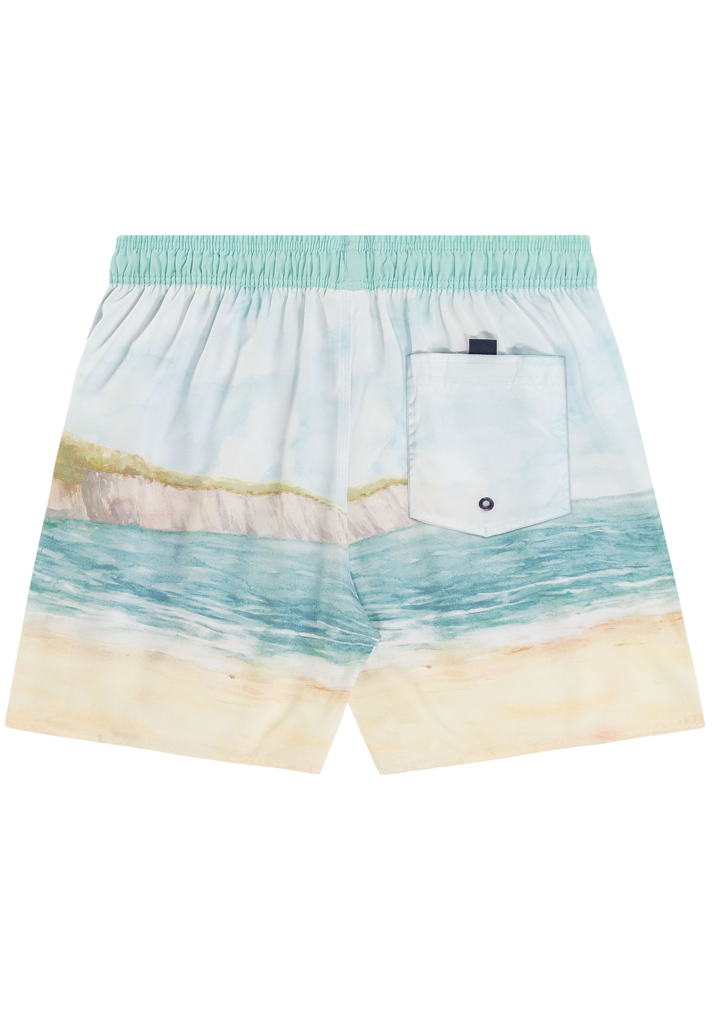 Shorts Masculino Estampado Tal Pai Tal Filho, AZUL EXPRIM, large.