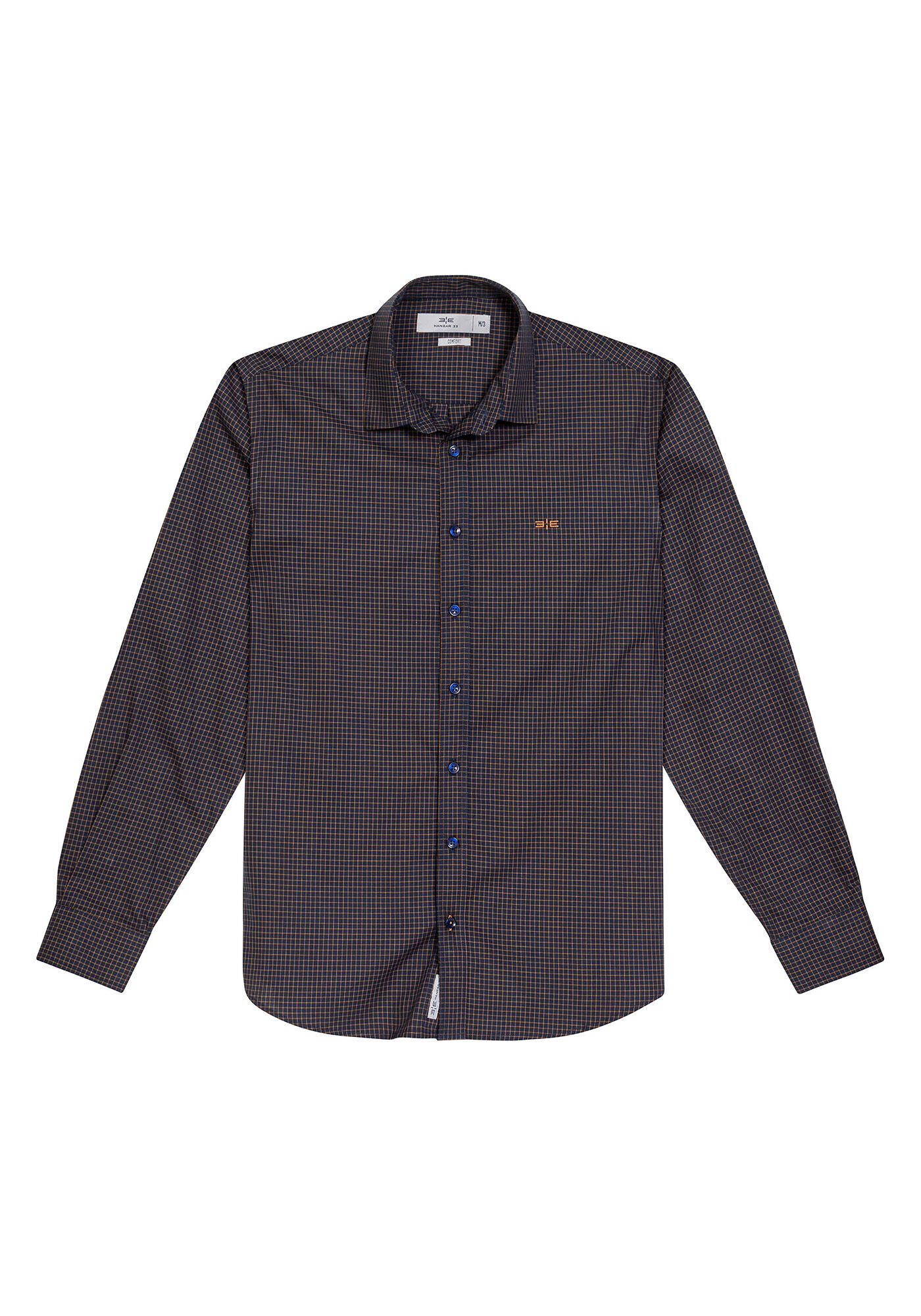 Camisa burberry hot sale xadrez marinho