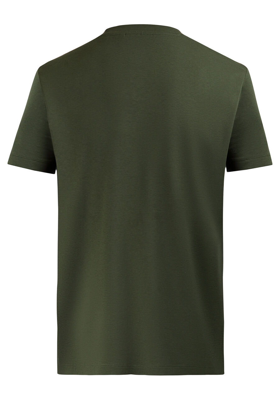 Camiseta De Mangas Curtas Em Malha Premium, VERDE HEIR. Camiseta De Mangas Curtas Em Malha Premium, VERDE HEIR, large.