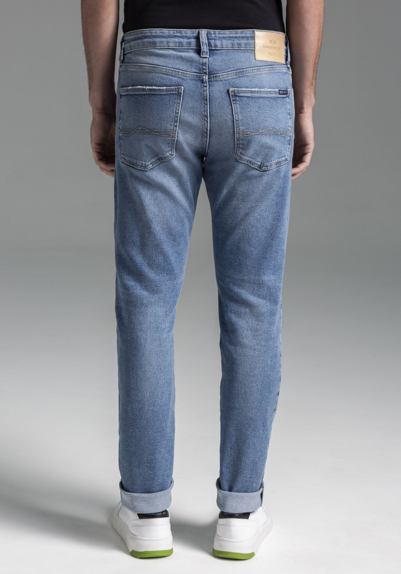 Cal&ccedil;a Jeans Masculina Slim Clara com Elastano, JEANS, large.