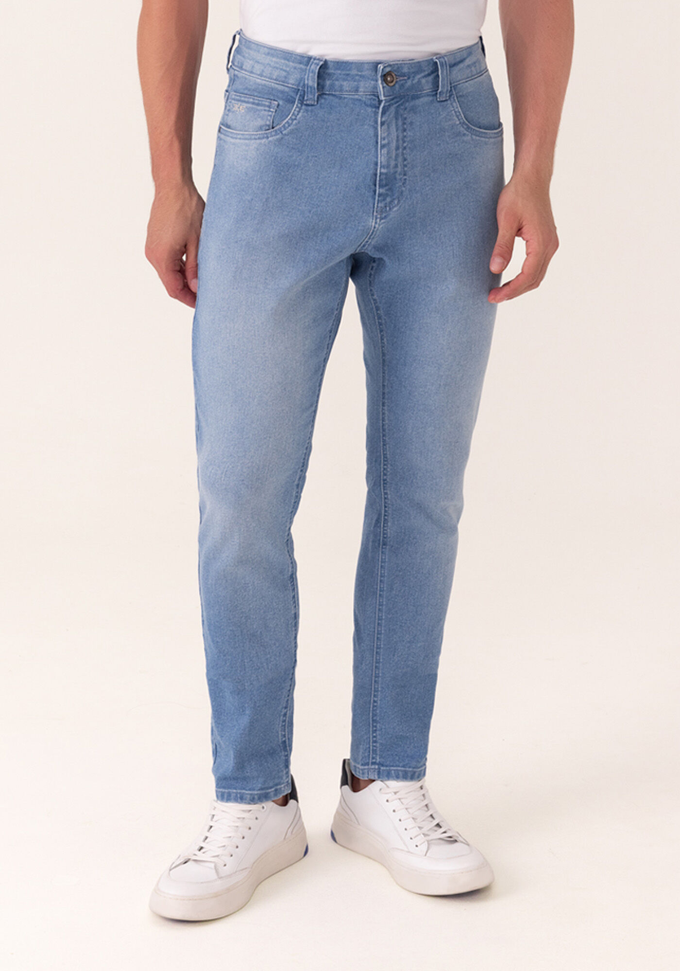 Cal&ccedil;a Skinny Turboh&eacute;lice Em Jeans Com Elastano, JEANS, large.