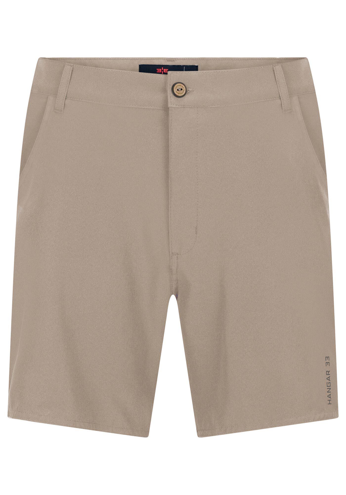 Shorts Masculino Com Bolsos Em Tecido De Alfaiataria, BEGE PANAMA, large.