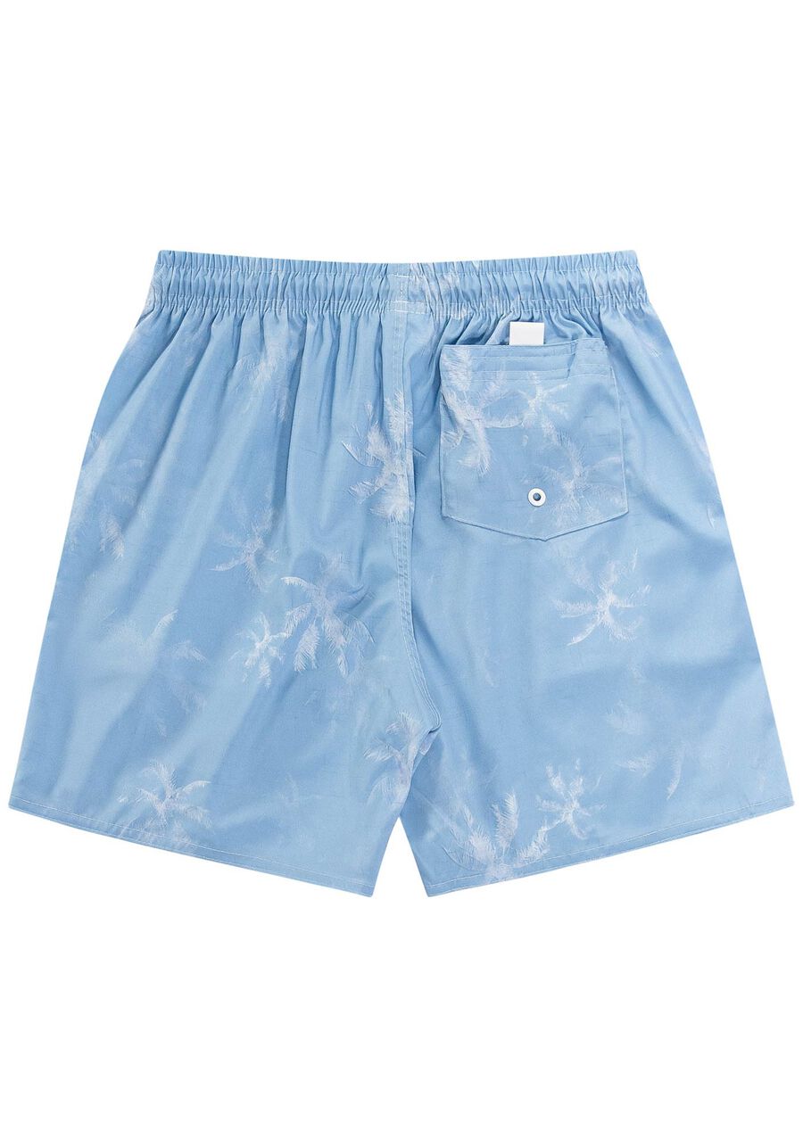 Shorts Juvenil Masculino Reto Estampado, AZUL BRIGHT. Shorts Juvenil Masculino Reto Estampado, AZUL BRIGHT, large.