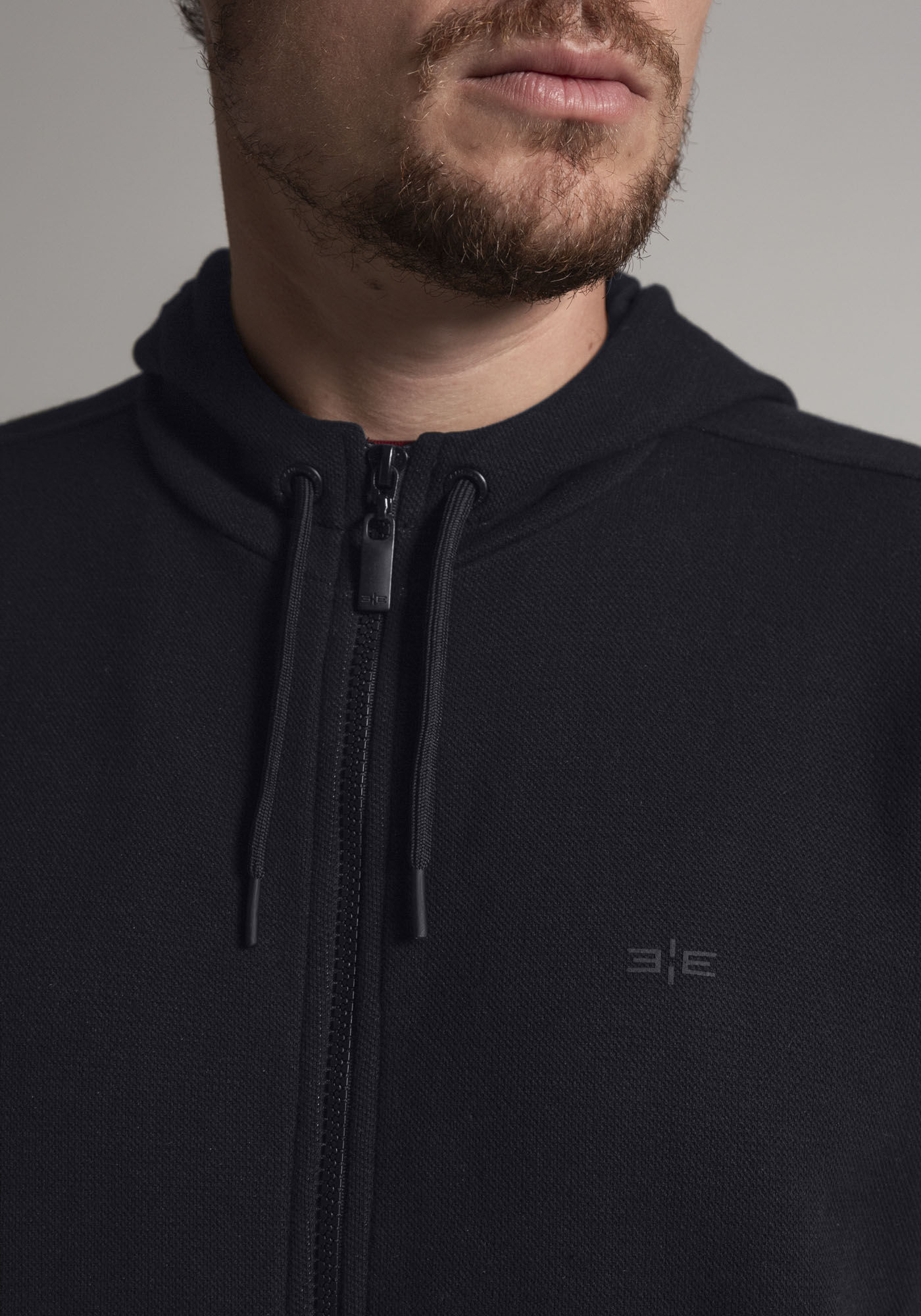 Jaqueta Masculina Tal Pai Tal Filho em Moletom, PRETO REATIVO, large.