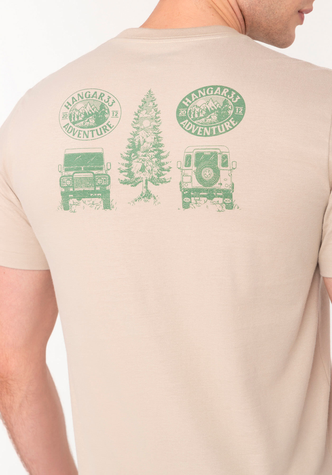 Camiseta Com Manga Curta E Estampas Em Meia Malha Peletizada, BEGE SILVERSTONE, large.