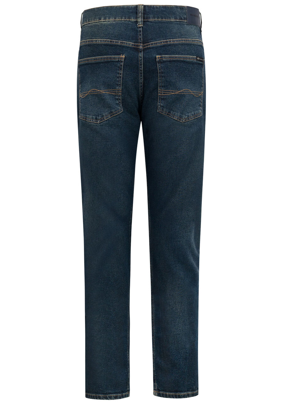 Calça Jeans Com Elastano Masculina Slim Turbofan, JEANS. Calça Jeans Com Elastano Masculina Slim Turbofan, JEANS, large.