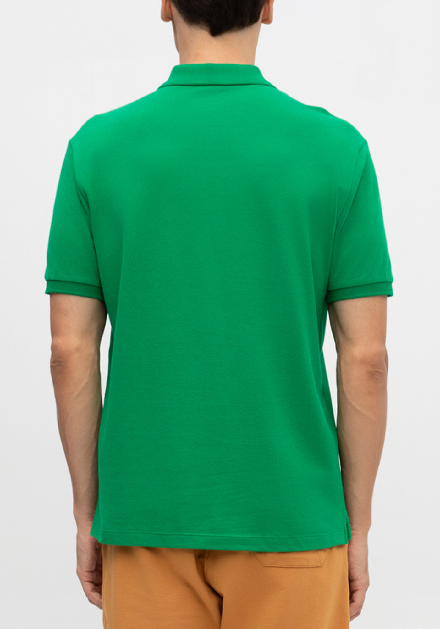 Camisa Polo De Mangas Curtas Colors Em Malha Mercerizada, VERDE GREEN NATURE, large.