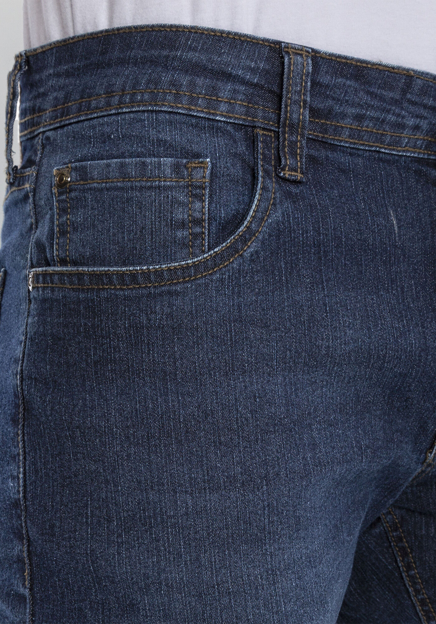 Cal&ccedil;a Masculina Slim Turbofan, JEANS ESCURO, large.