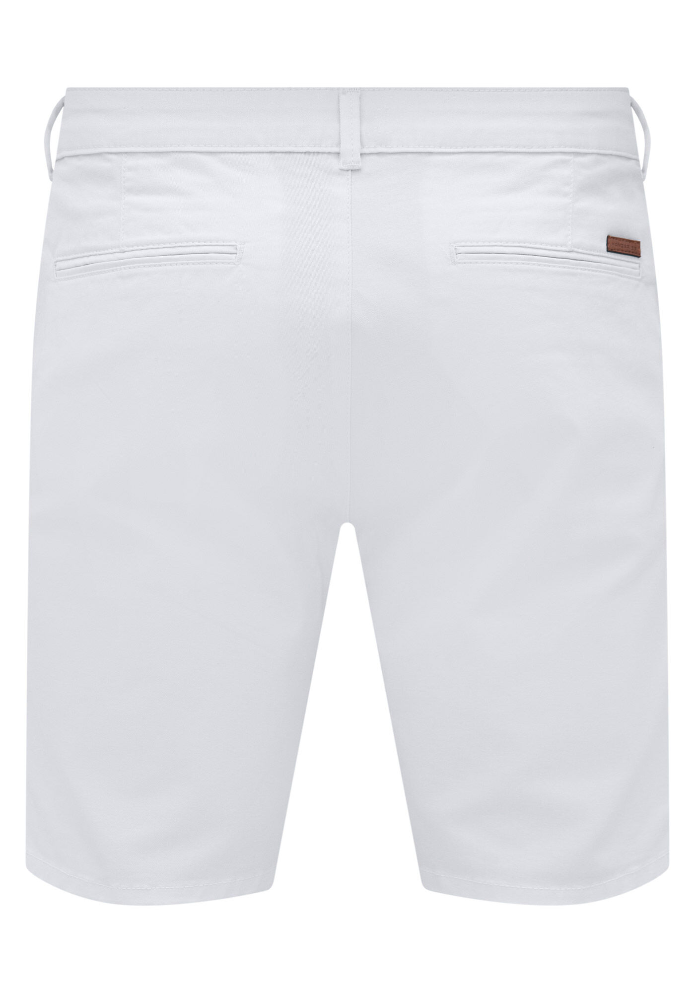 Bermuda Reta Radial Em Sarja Amaciada, BRANCO, large.