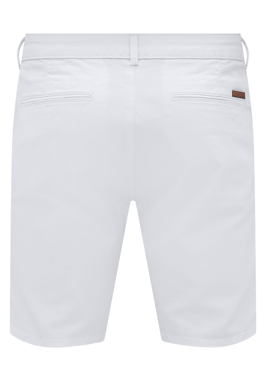 Bermuda Reta Radial Em Sarja Amaciada, BRANCO. Bermuda Reta Radial Em Sarja Amaciada, BRANCO, large.