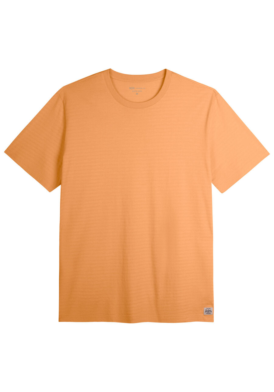 Camiseta masculina malha texturizada big and tall, LARANJA BRIGHT. Camiseta masculina malha texturizada big and tall, LARANJA BRIGHT, large.