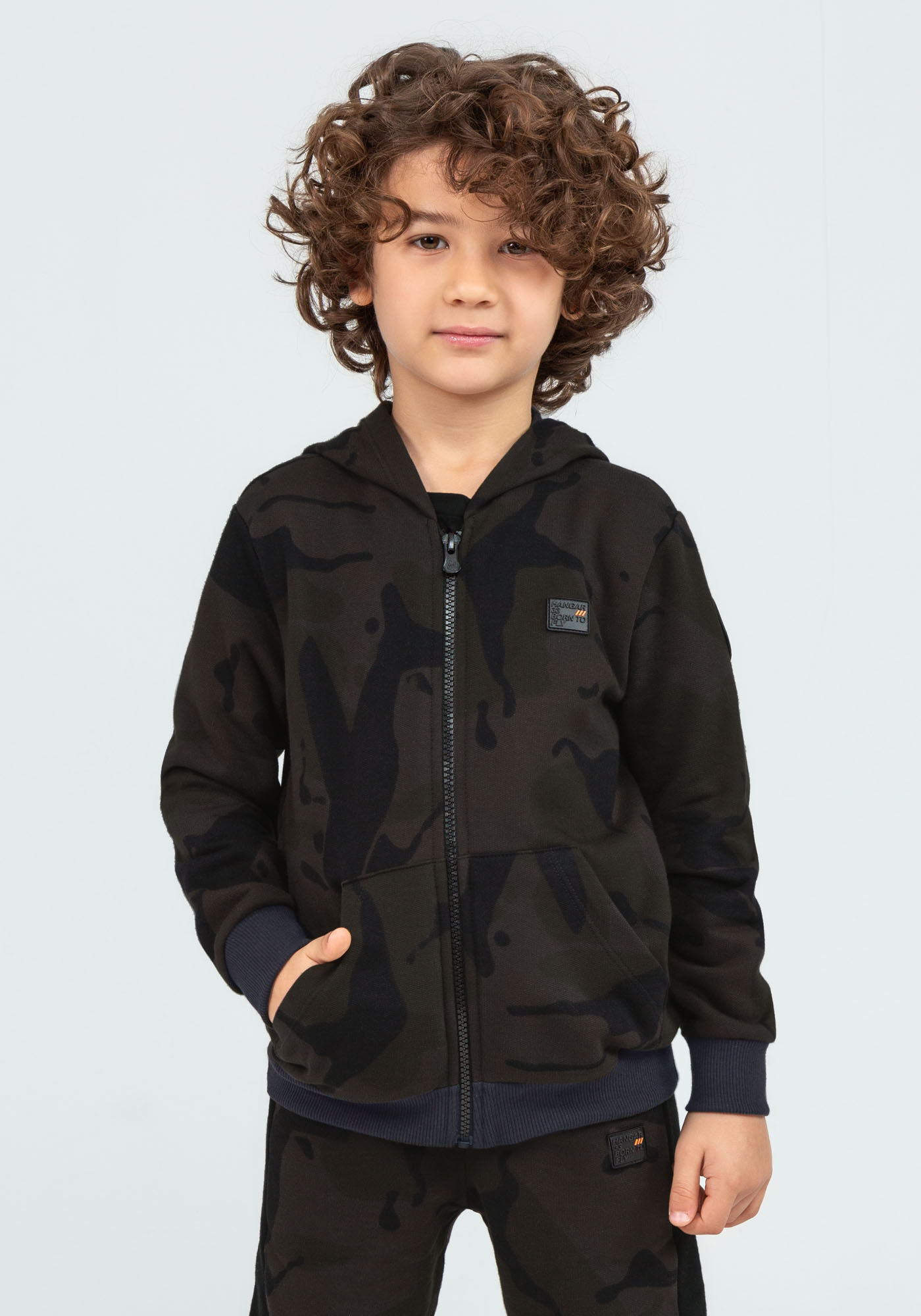 Jaqueta camuflada masculina infantil online