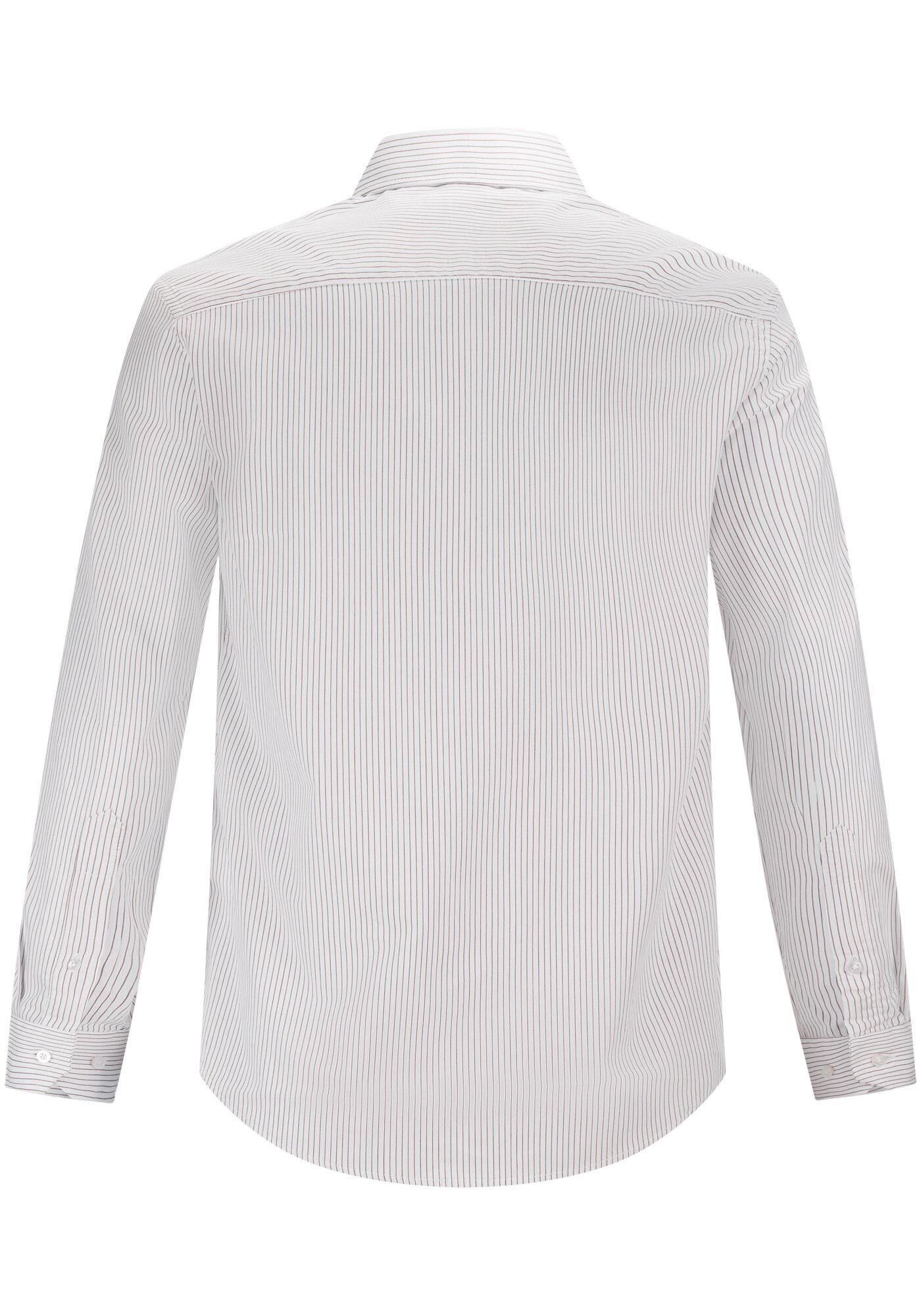 Camisa Masculina Slim Fit em Tricoline, BEGE TIGER, large.