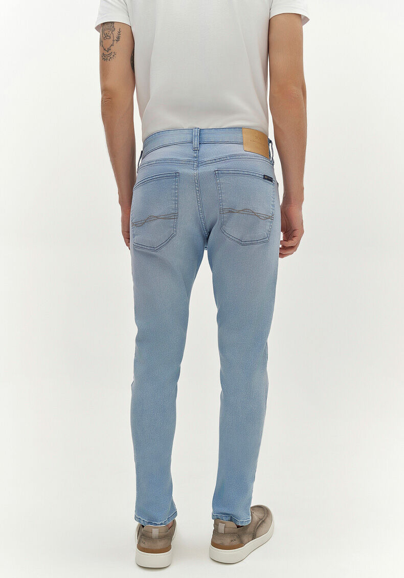 Cal&ccedil;a Jeans Skinny Com Bolsos Turboh&eacute;lice, JEANS, large.
