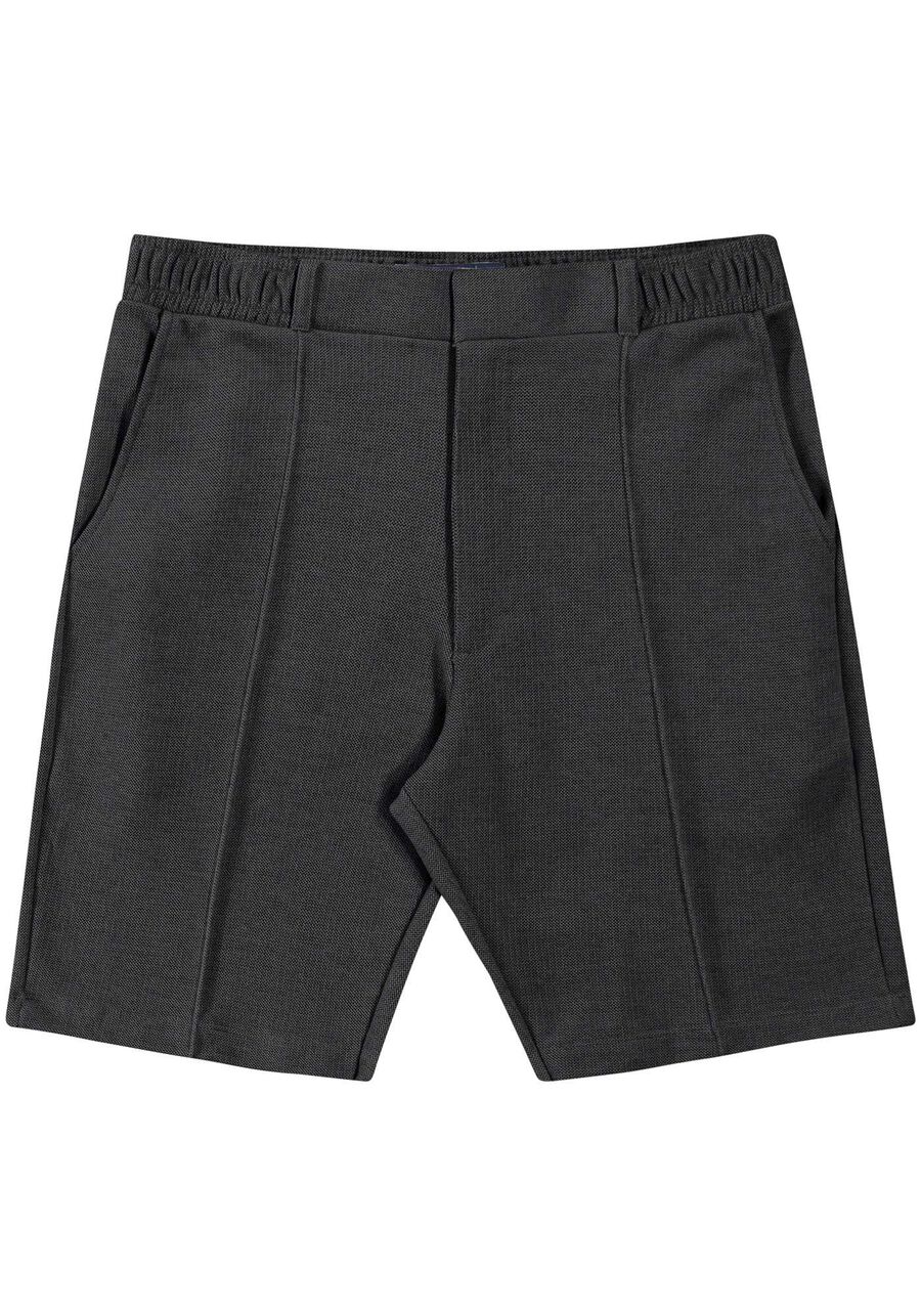 Bermuda Masculina Reta em Moletom Tal pai Tal Filho, PRETO REATIVO. Bermuda Masculina Reta em Moletom Tal pai Tal Filho, PRETO REATIVO, large.