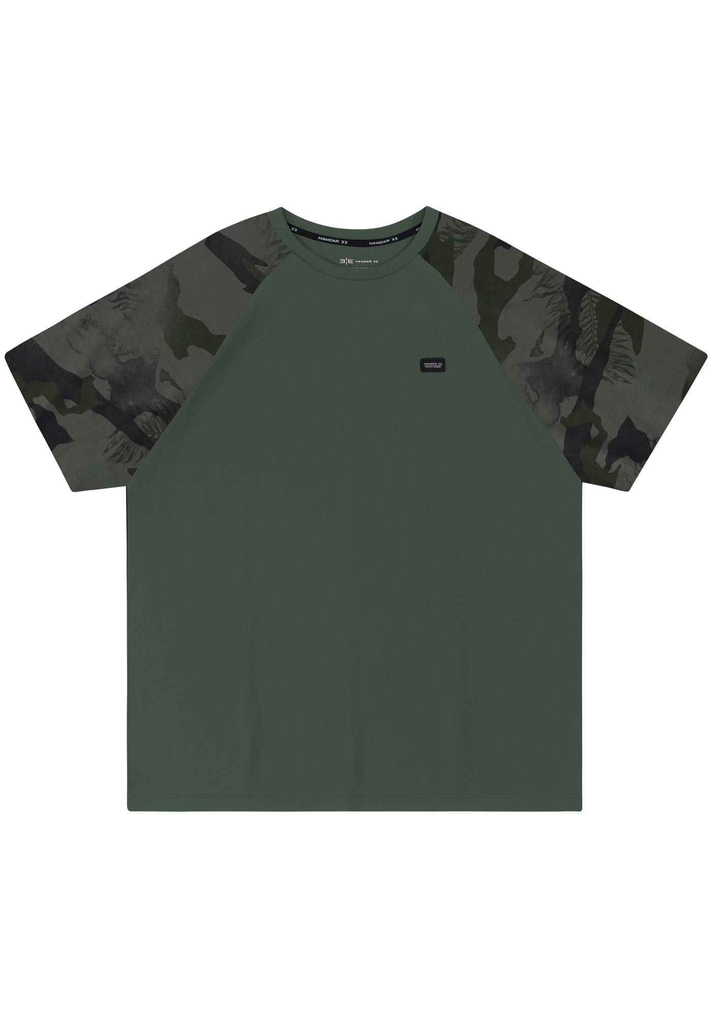 Moletom manga camuflada deals