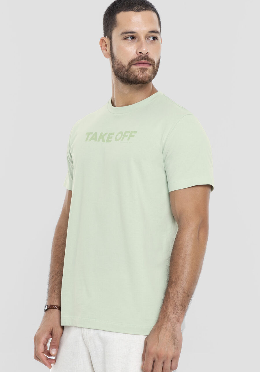 Camiseta Masculina Manga Curta Tal Pai Tal Filho, VERDE ARAGON. Camiseta Masculina Manga Curta Tal Pai Tal Filho, VERDE ARAGON, large.