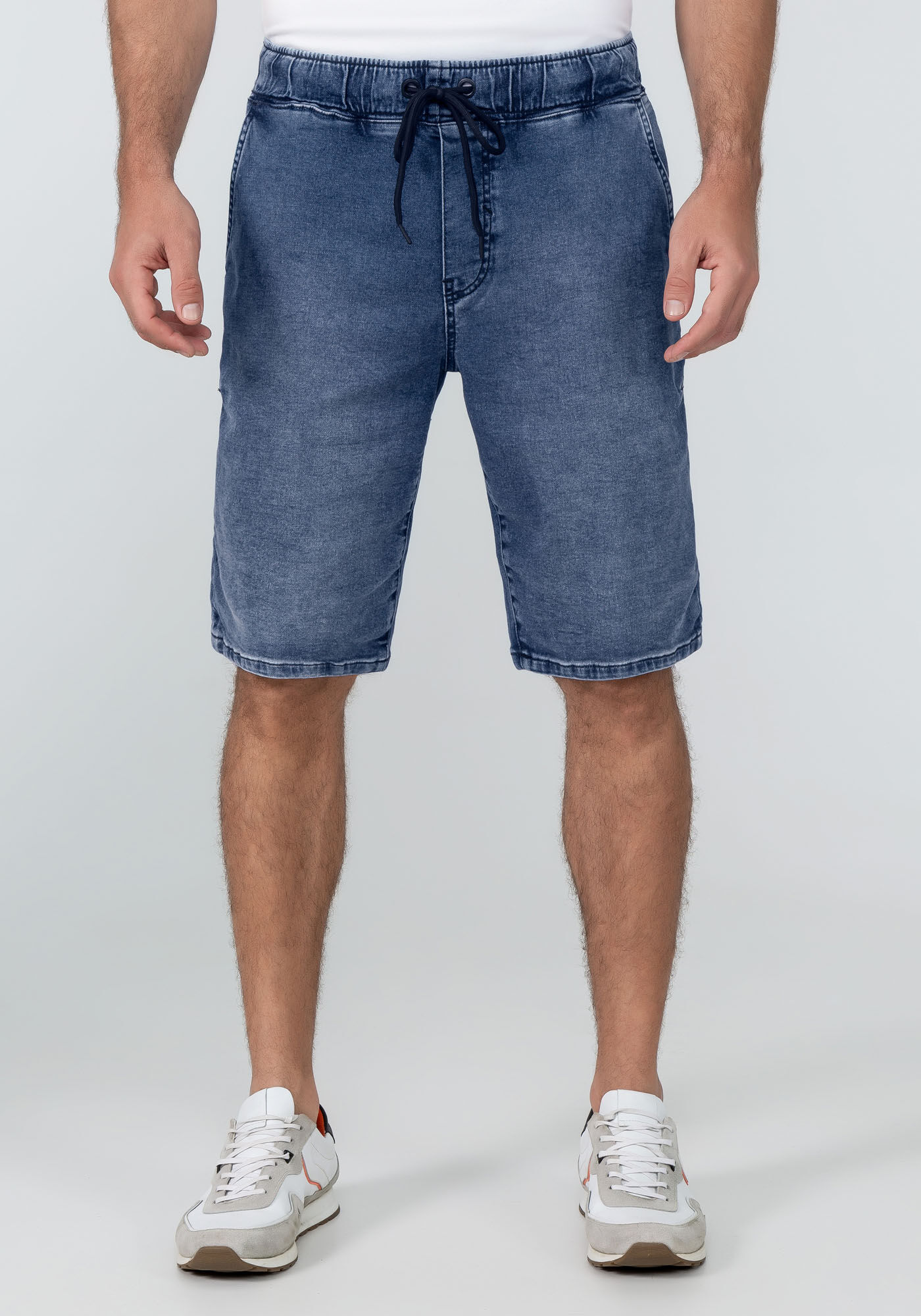 Bermuda jeans deals masculina comprida